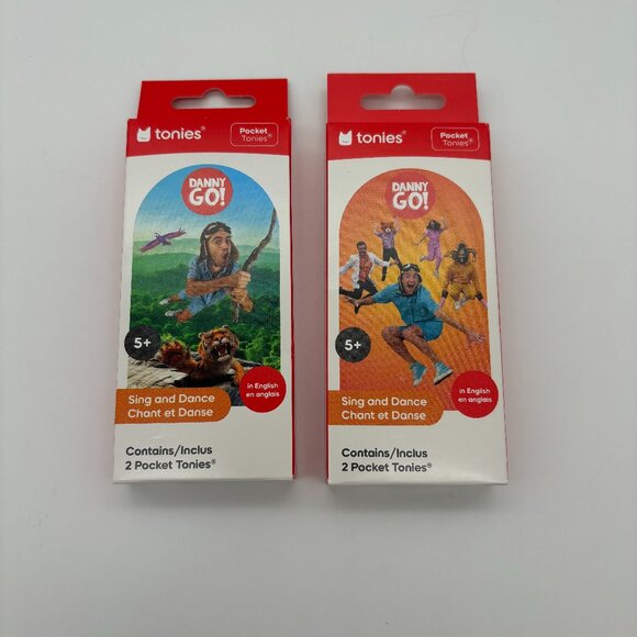 Danny Go! Pocket Tonies Adventure Beats & Dance Party, Set of 2 NEW - Picture 1 of 2